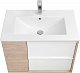 Акватон Мебель для ванной Бостон 75 белая глянцевая, дуб эврика – фотография-15